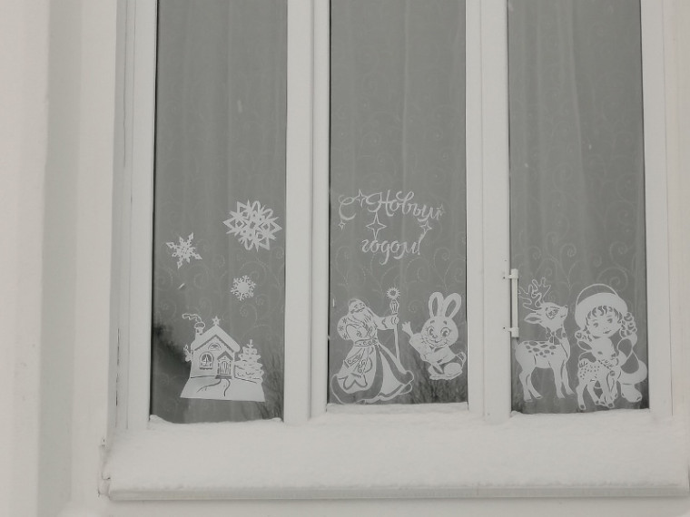 Акция «Новогодние окна».