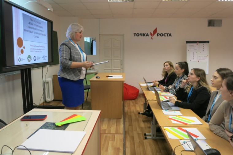 На базе Талинской средней общеобразовательной школы состоялась реализация проекта «Педагогические ТехноСтарты».